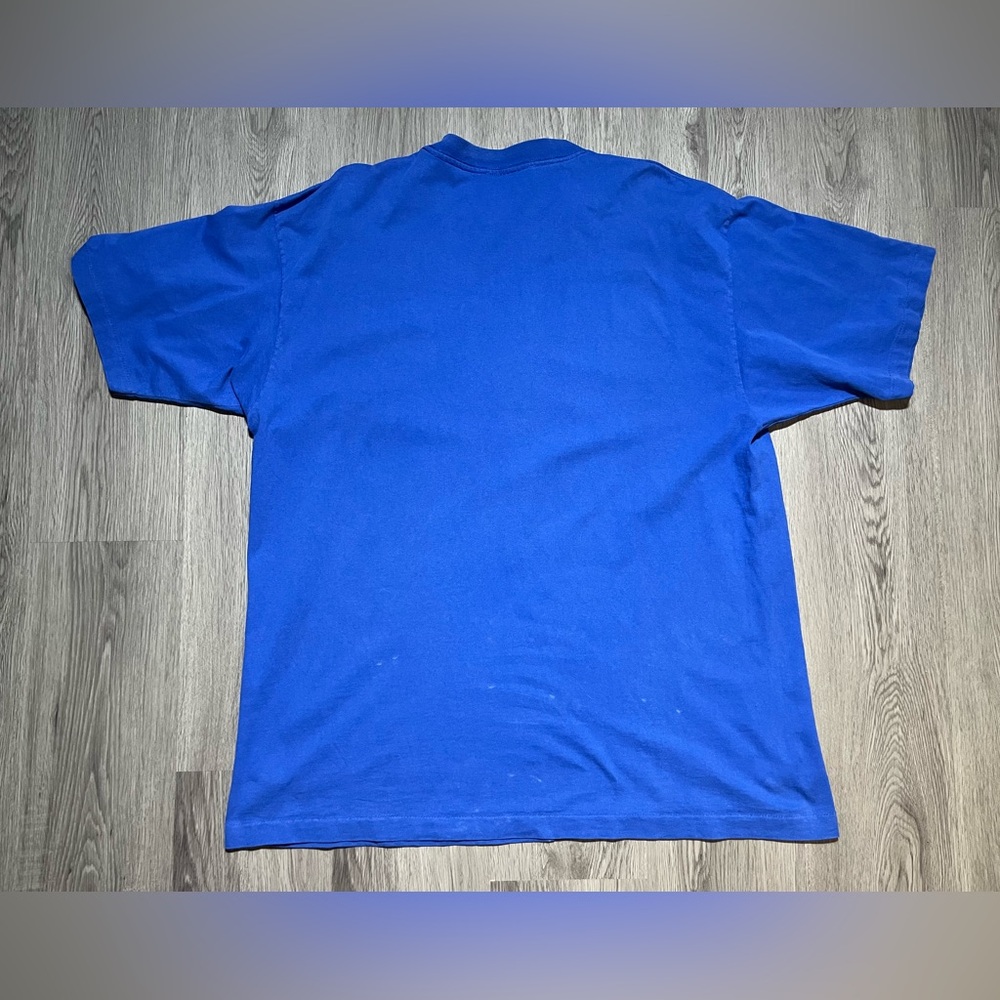 1993 Logo7 vintage 90s Toronto Blue Jays MLB baseball graphic big logo T-shirt - Picture 11 of 12